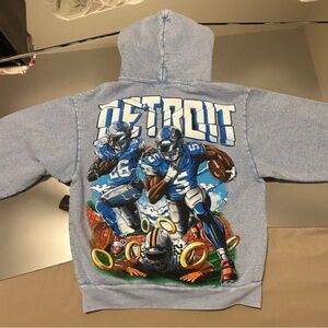 KIWI CLO Ltd Edition Detroit Lions Sonic & Knuckles Gibbs & Montgomery Hoodie